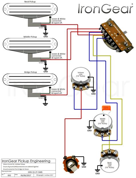 Guitar Wiring 3 Way Switch