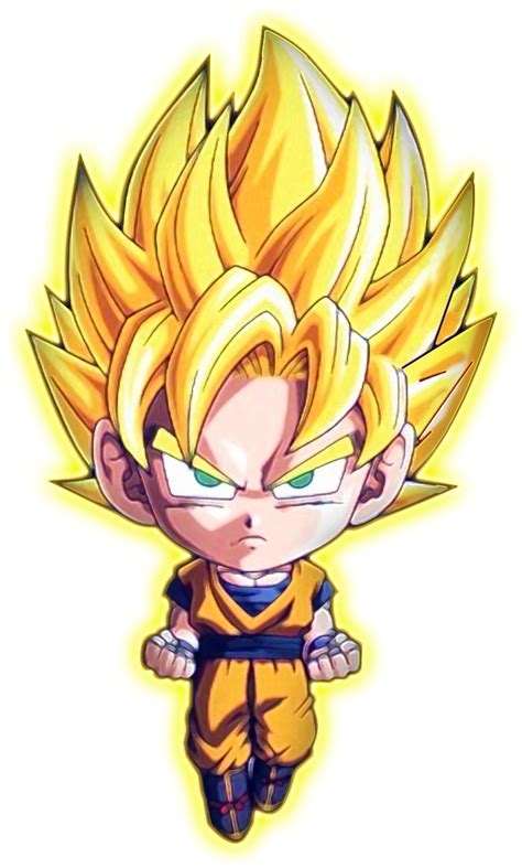 Render Goku Chibi By Luisfase2 D45qfr7 Goku Chibi Render Clipart