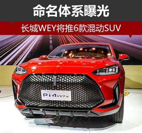 長城wey將推6款混動suv 命名體系曝光 每日頭條