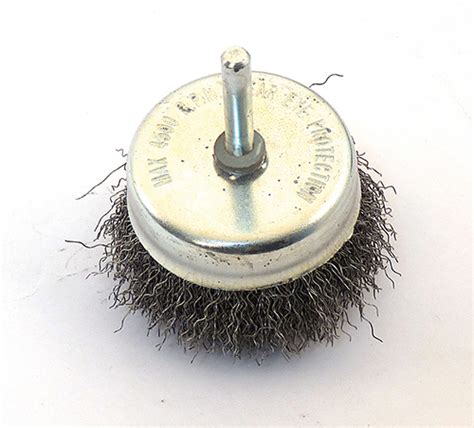 Brosse Perceuse Ronde Acier Mm