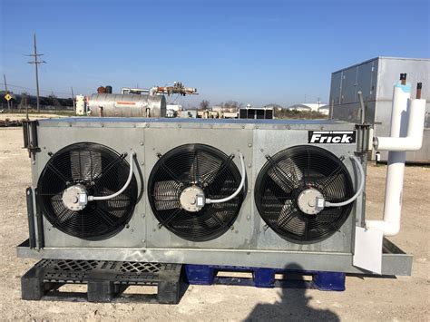 Frick Scs 364th Rh2 Ammonia Evaporator Coil 114375 Tr 3 Fans Lowm