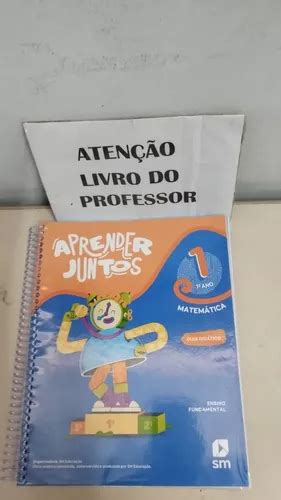 Livro Aprender Juntos 1 Ano Matemática Livro Do Professor