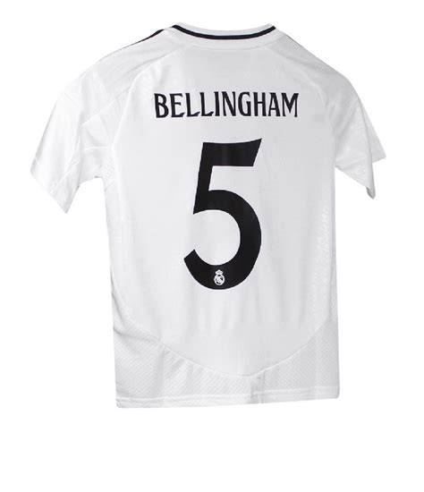 Real Madrid Home Kit 202425 Youth Official Name Kit Mbappe