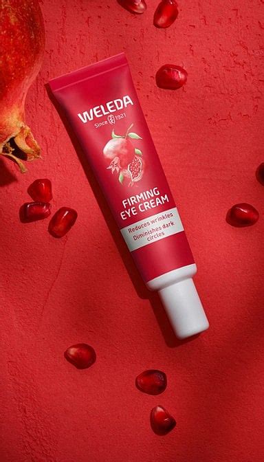 Pomegranate Firming Eye Cream With Peptides Weleda