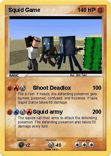 Pokémon Squid Game - Shoot Deadlox - My Pokemon Card