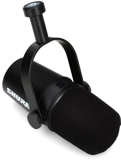 Shure Mv X Dynamic Broadcast Microphone Black Reviews Sweetwater