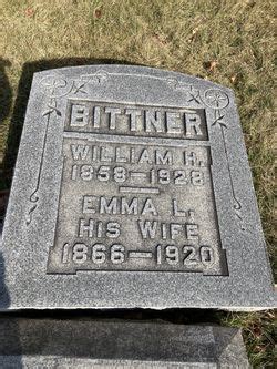 Emma Durst Bittner M Morial Find A Grave