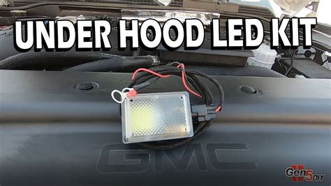 Under Hood Light Diy Kit Install And Overview Gen5 Diy Youtube