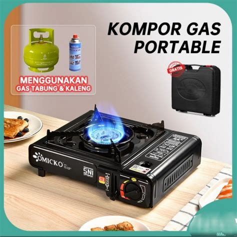 Jual Kompor Portable Omicko Kompor Gas Portabel Tungku In Gas