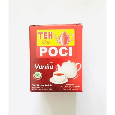 Jual Teh Poci Vanila Tubruk 50 Gram Shopee Indonesia