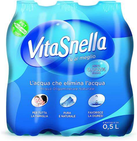 Vitasnella Acqua Oligominerale Naturale X L Amazon It