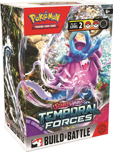 Pokemon Scarlet Violet Temporal Forces Build Battle Kit Da Card