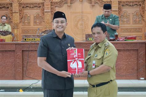 Wabup Yoga Hardaya Sampaika Lkpj Bupati Tahun Klaten