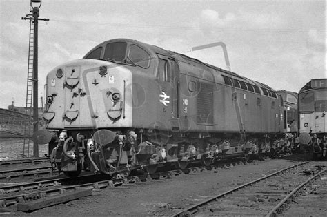 British Railway Photographs Class 40 Mono Ttp240 Edge Hill 1969