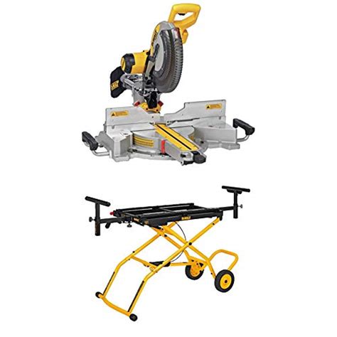 Dewalt Dws780 12 Inch Double Bevel Sliding Compound Miter Saw W Dwx726