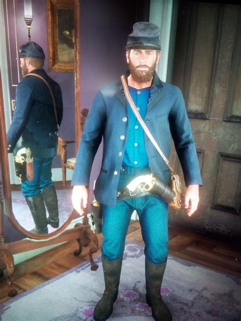 "The Union Forever" Civil War outfit part 1 : r/reddeadredemption