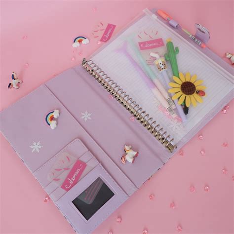 Jual Binder Pocket Ziplock Transparan Zipper Untuk Binder A Ring B