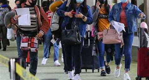 Over Distressed Ofws Returns To The Philippines From Kuwait