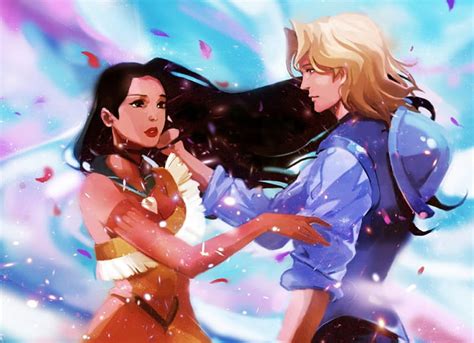 Pocahontas And John Smith Fan Art