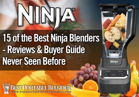 Best Ninja Blenders Reviews Buyer Guide Never Seen Before