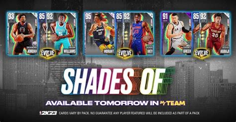 Nba 2k23 Myteam Shades Of Pack Release Date New Cards And Skill Challenges