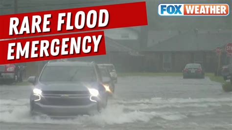 Rare Flash Flood Emergency Issued For New Orleans As Life Threatening