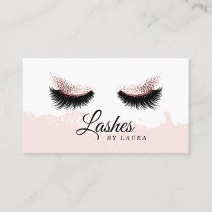 Eyelash Extensions Business Cards Business Card Printing Zazzle