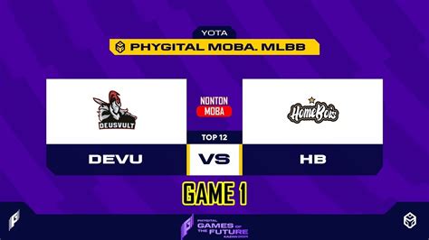 DEUSVULT VS HOMEBOIS GAME 1 PLAYOFFS GAMES OF THE FUTURE MLBB