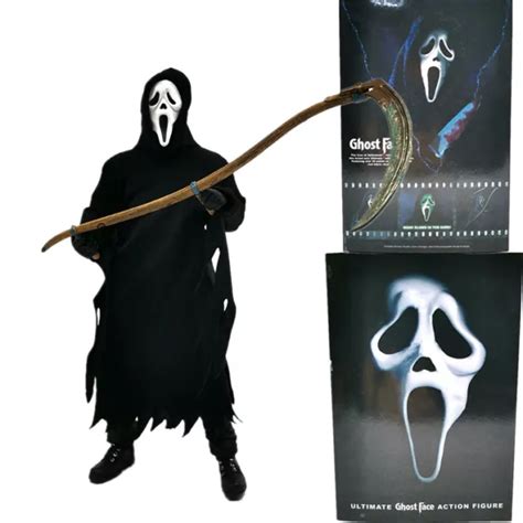 7 INCH NECA PREMIUM Scream Ghostface Ultimate Scale Action Figure Ghost