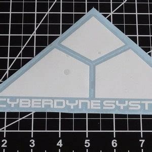 The Terminator Cyberdyne Systems Logo Vinyl Decal Car Accessory