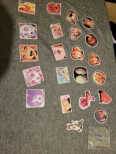 Sexy Anime Girls Waifu Lady Women Vinyl Stickers Rare Hentai Ahegao Decals Lot N Ebay