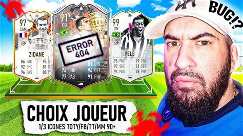 Fifa Gros Bug Dans Le Choix Icone Mon Pack Icone Est