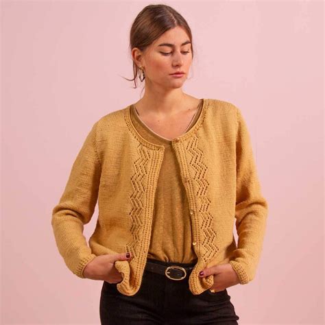 Cardigan Tricoter Mod Le Tricot Tricotez Moi