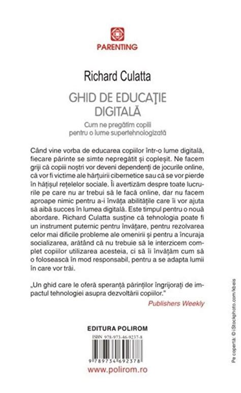 Richard Culatta Ghid De Educatie Digitala Cum Ne Pregatim Copiii