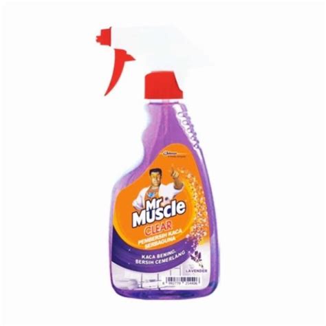 Jual Mr Muscle Clear Pembersih Kaca Lavender Spray 500ml Di Seller