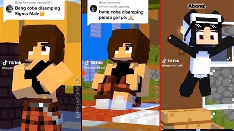 Bagas Craft Tiktok Clips Compilations P 04 Tiktok Minecraft Youtube