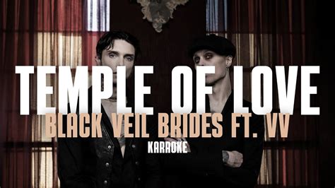 Temple Of Love Black Veil Brides Ft VV Karaoke YouTube