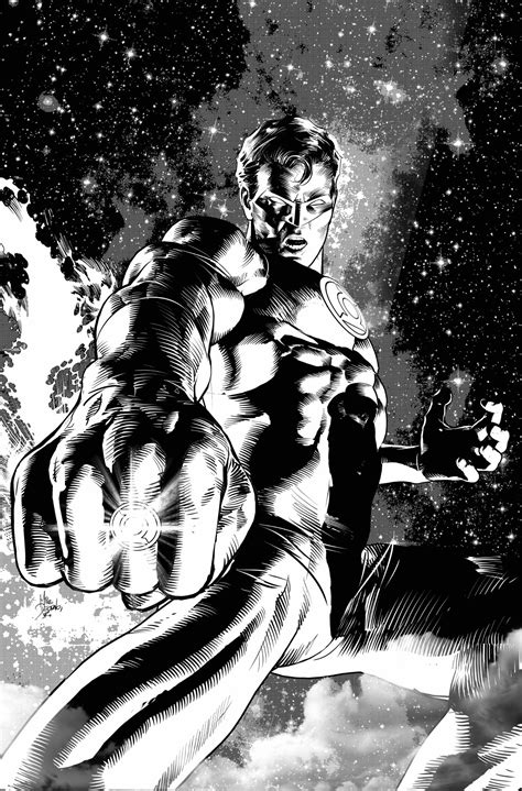 Green Lantern 2 Variant Cover AP By Mike Deodato In Chiaroscuro