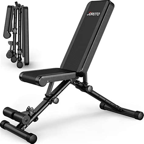 JOROTO Adjustable Weight Bench Foldable 700 Pounds Load Strength