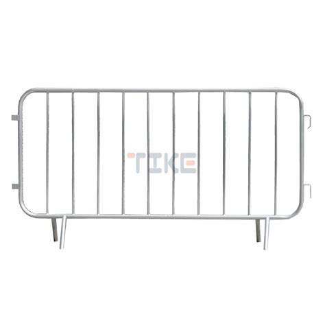 Galvanized Safety Portable Metal Traffic Barricade Event Fence Crowd