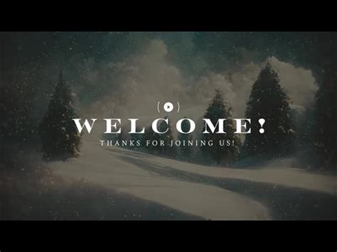 Winter Journey Welcome Stream Shift Worship WorshipHouse Media