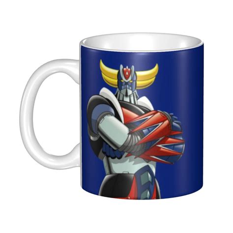 Ltbt 【in Stock】diy Goldorak Grandizer Robot Ceramic Mug Custom Mazinger