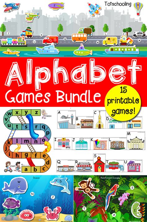 Alphabet Games Bundle