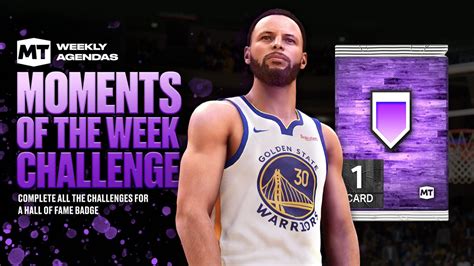 NBA 2K MyTEAM On Twitter Moments Of The Week Challenges Are Live