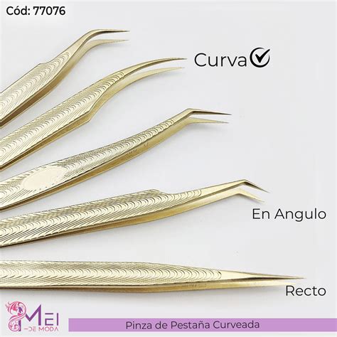 Pinza Curveada De Pesta As Mei De Moda