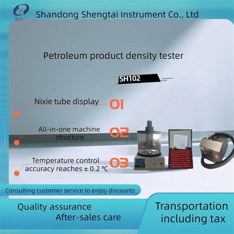 Petroleum Product Density Tester Astm D Density Tester With