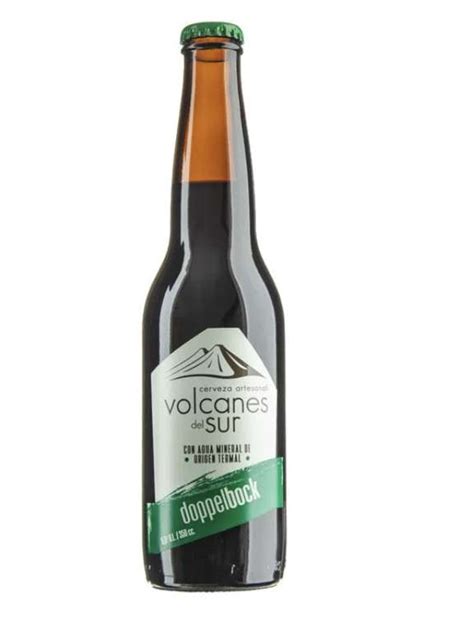 Booz Cl Cerveza Volcanes Del Sur Doppel Bock Botella 350cc