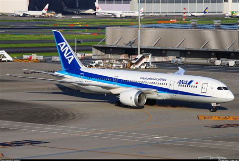 Ja A All Nippon Airways Boeing Dreamliner Photo By Gordon Li