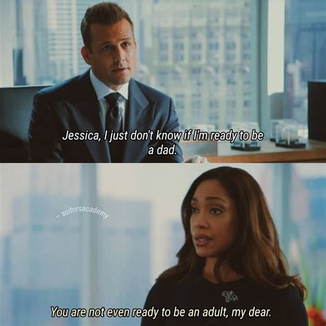 Jessica Pearson And Harvey Specter Going To Be A Dad Au Do Au Where