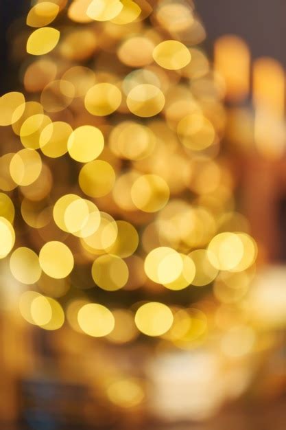 Premium Photo Christmas Lights Bokeh